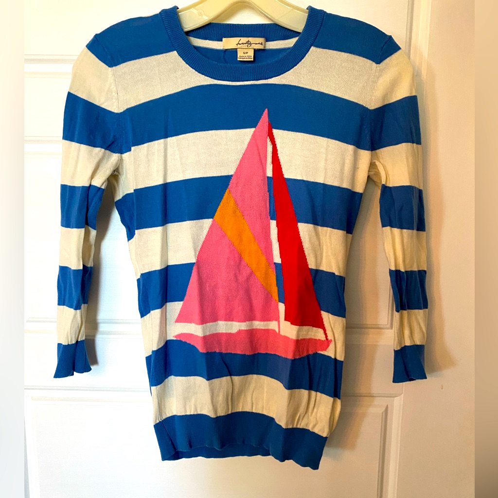 Sail Away Boat Sweater